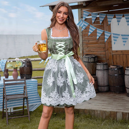 Malani - Festliches Damen-Dirndl mit Spitze