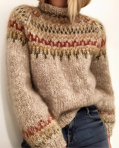 Armani - Bequemer Damenpullover mit Rollkragen