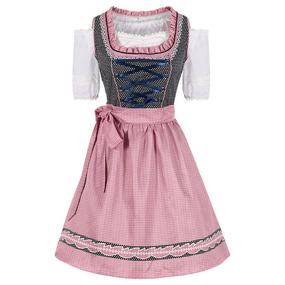 Velda - Klassisches Oktoberfestkleid mit Trägern für Damen