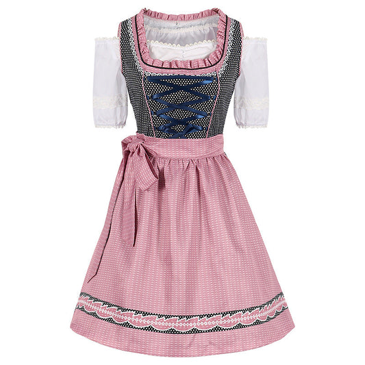 Velda - Klassisches Oktoberfestkleid mit Trägern für Damen