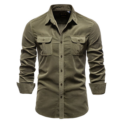 Colbert - Einfaches Langarmshirt für Männer