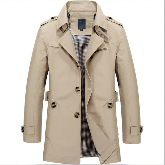 Kolton - Stilvoller Windjacken-Trenchcoat für Männer