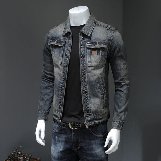 Lennon - Klassische, lässig geschnittene Herrenjeansjacke