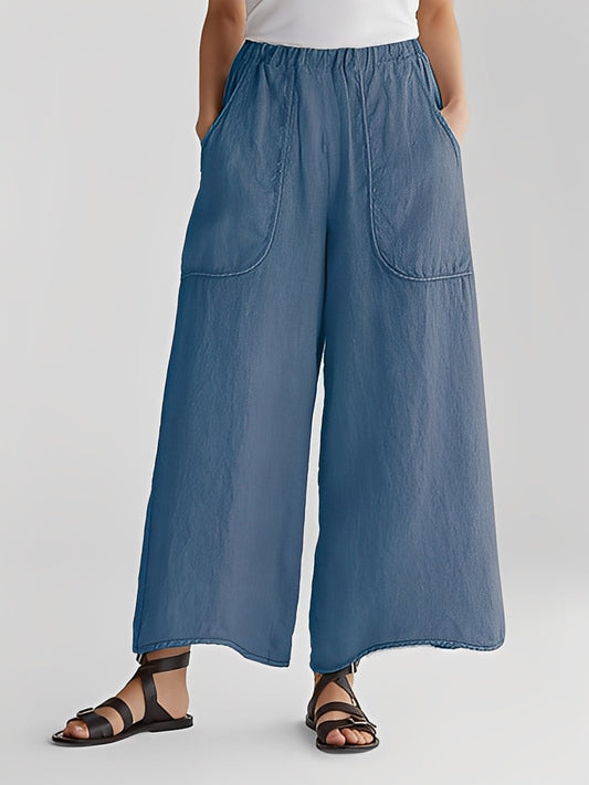 Marley - Bequeme Damenhose mit breiten Beinen