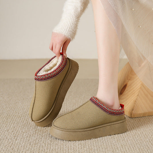 Scarlette - Flauschige Plüschpantoffeln für Damen