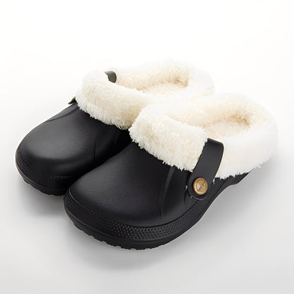 Melba - Damenclogs mit weichem Fleecefutter