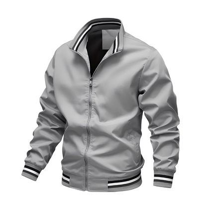 Jeremy - Komfortable Herren-Bomberjacke mit Streifen