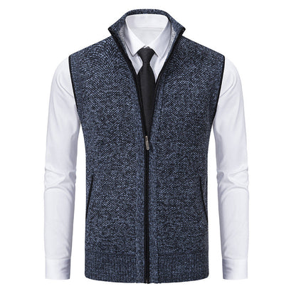 Samuel - Schicke Herrenweste mit Zipper