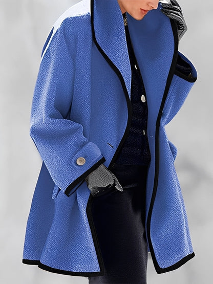 Mikayla - Warme Frauen-Wolljacke mit Kapuze