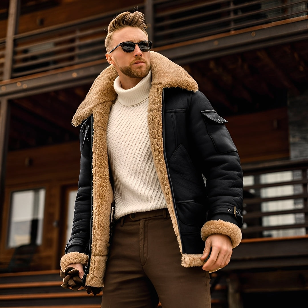 Jarod - Stylische Herren-Winterjacke mit Fleece