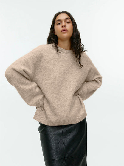 Caelie - Bequemer, dicker Kaschmir-Pullover für Damen