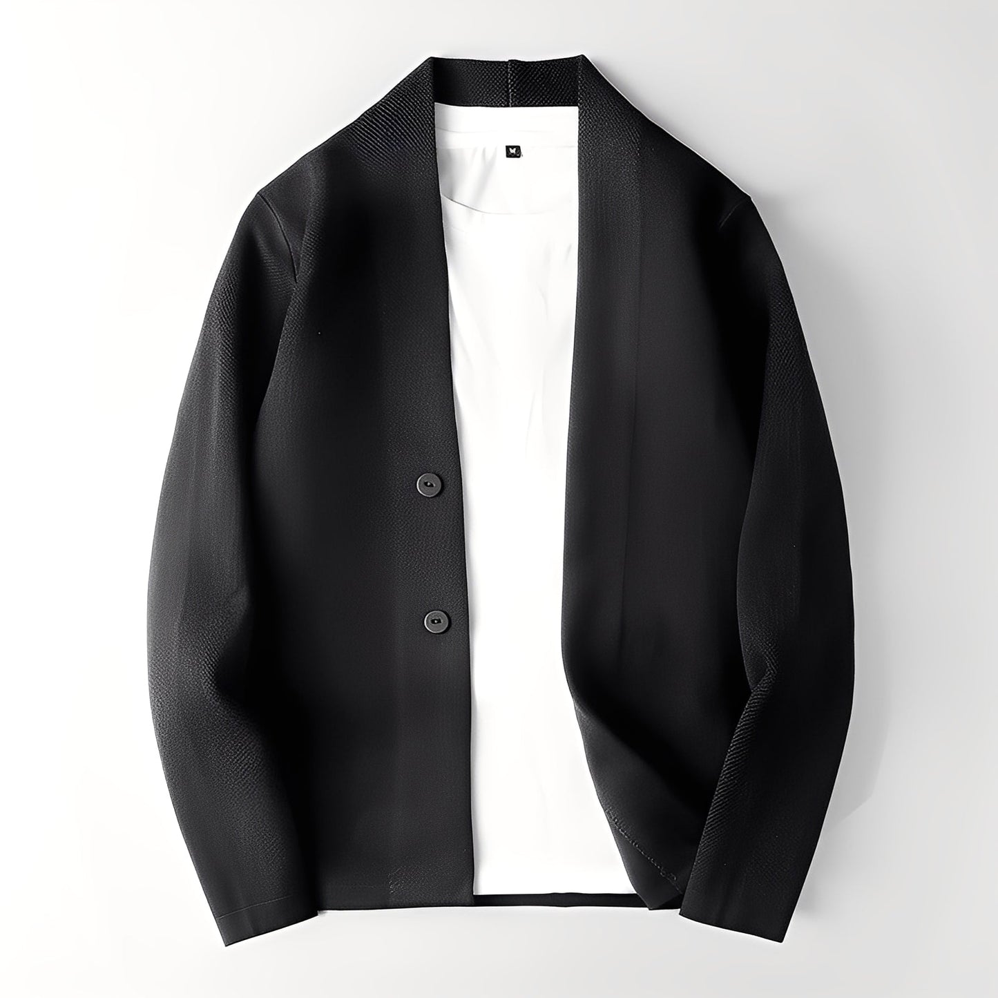 Nickolas - Bequeme Herrenjacke aus Strick mit Knöpfen