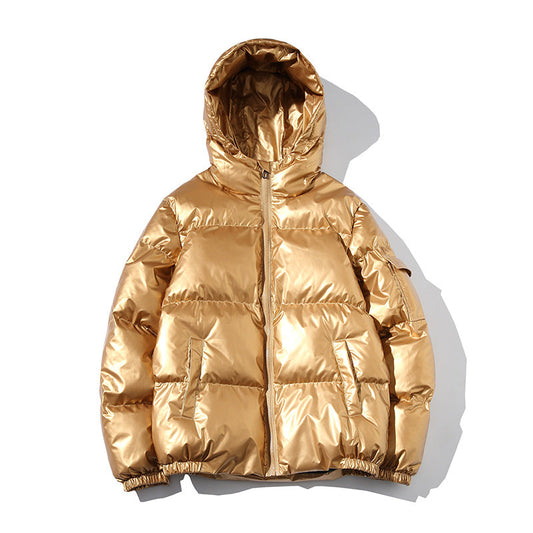 Ormond - Glänzende, warm gefütterte Herren-Winterjacke