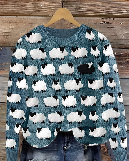 Shannah - Gemütlicher Pullover mit schickem Muster für Frauen
