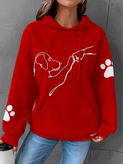 Berenice - Bedrucktes Damen-Hoodie für Gemütlichkeit