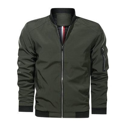 Rufus - Komfortable Männer-Bomberjacke mit Zipper