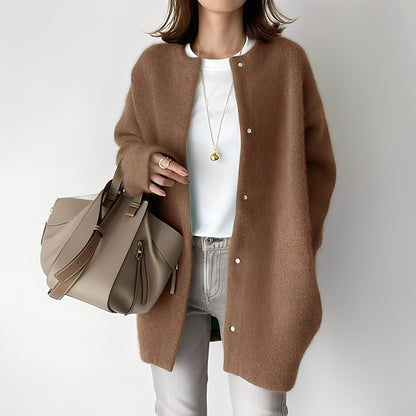 Dahlia - Eleganter, locker geschnittener Damen-Cardigan