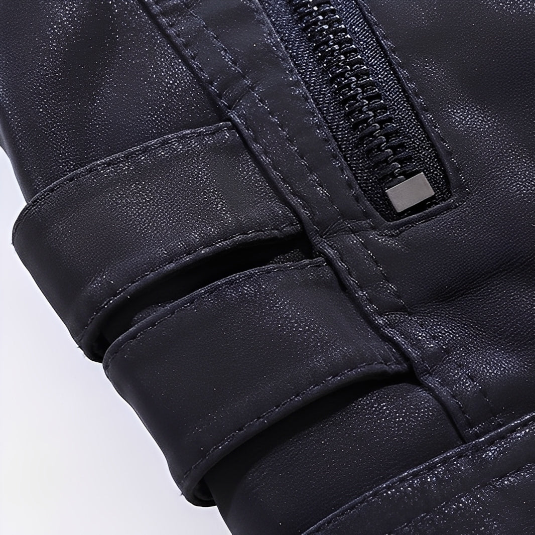 Dillan - Stylische Herrenlederjacke