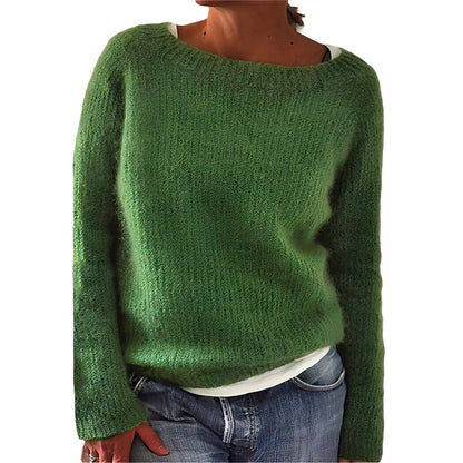Angelia - Gemütlicher, warmer Damenpullover aus weichem Strick