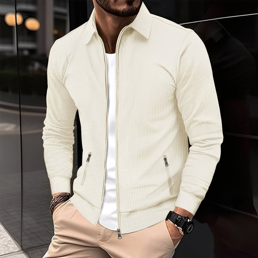 Anthony - Moderne Männerjacke mit Reißverschluss-Taschen