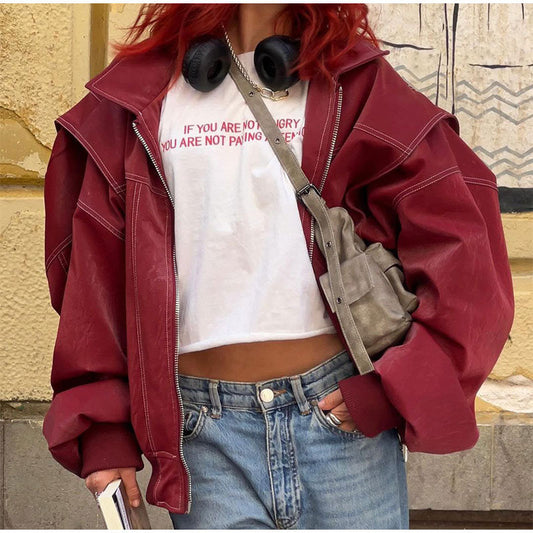 Jaidyn - Weite Bomberjacke für Frauen