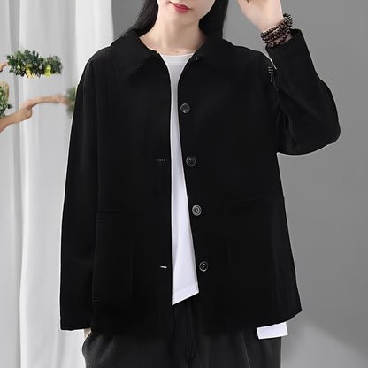 Chloe - Komfortable Cordjacke mit Taschen für Damen