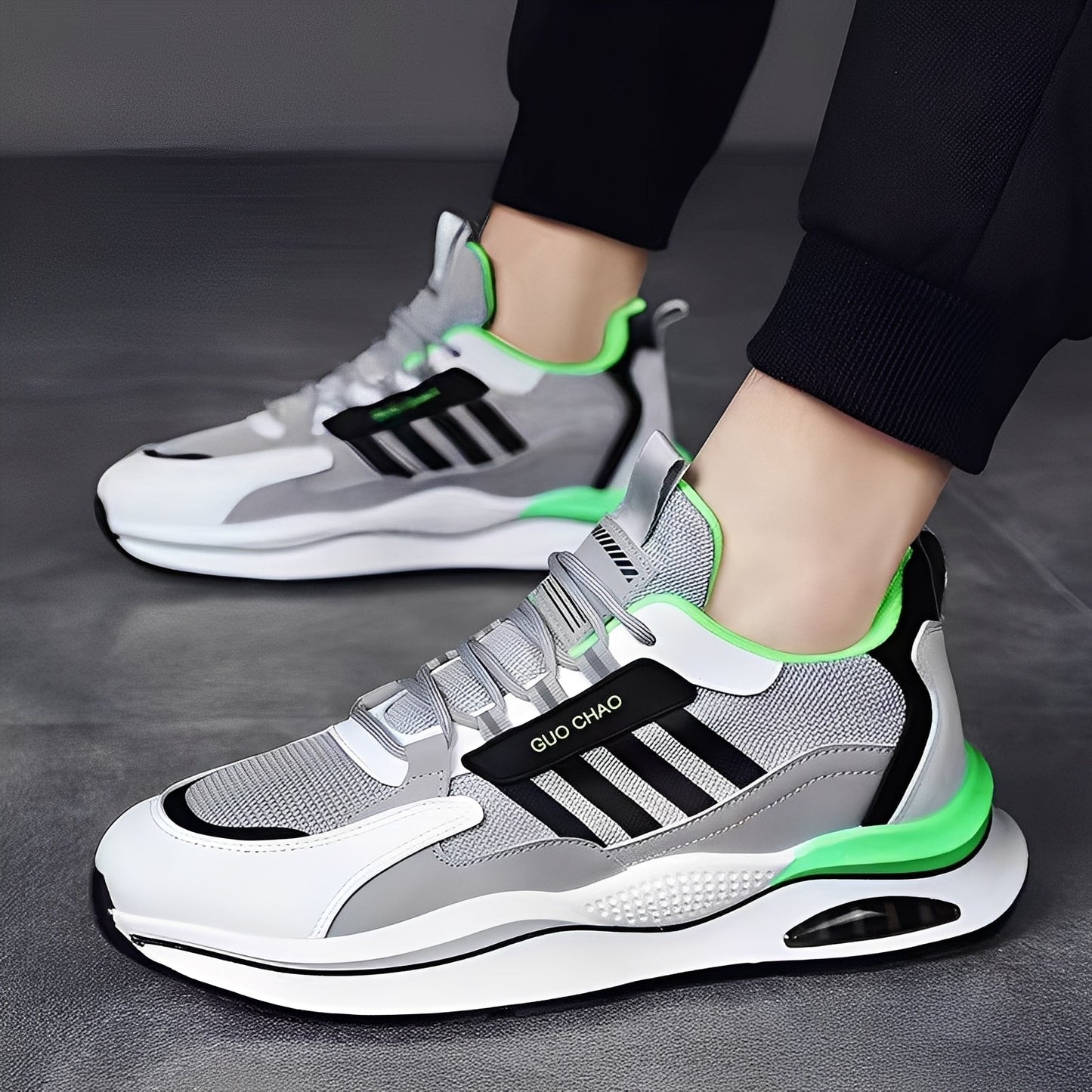 Hector - modische, luftdurchlässige Herren-Sneaker