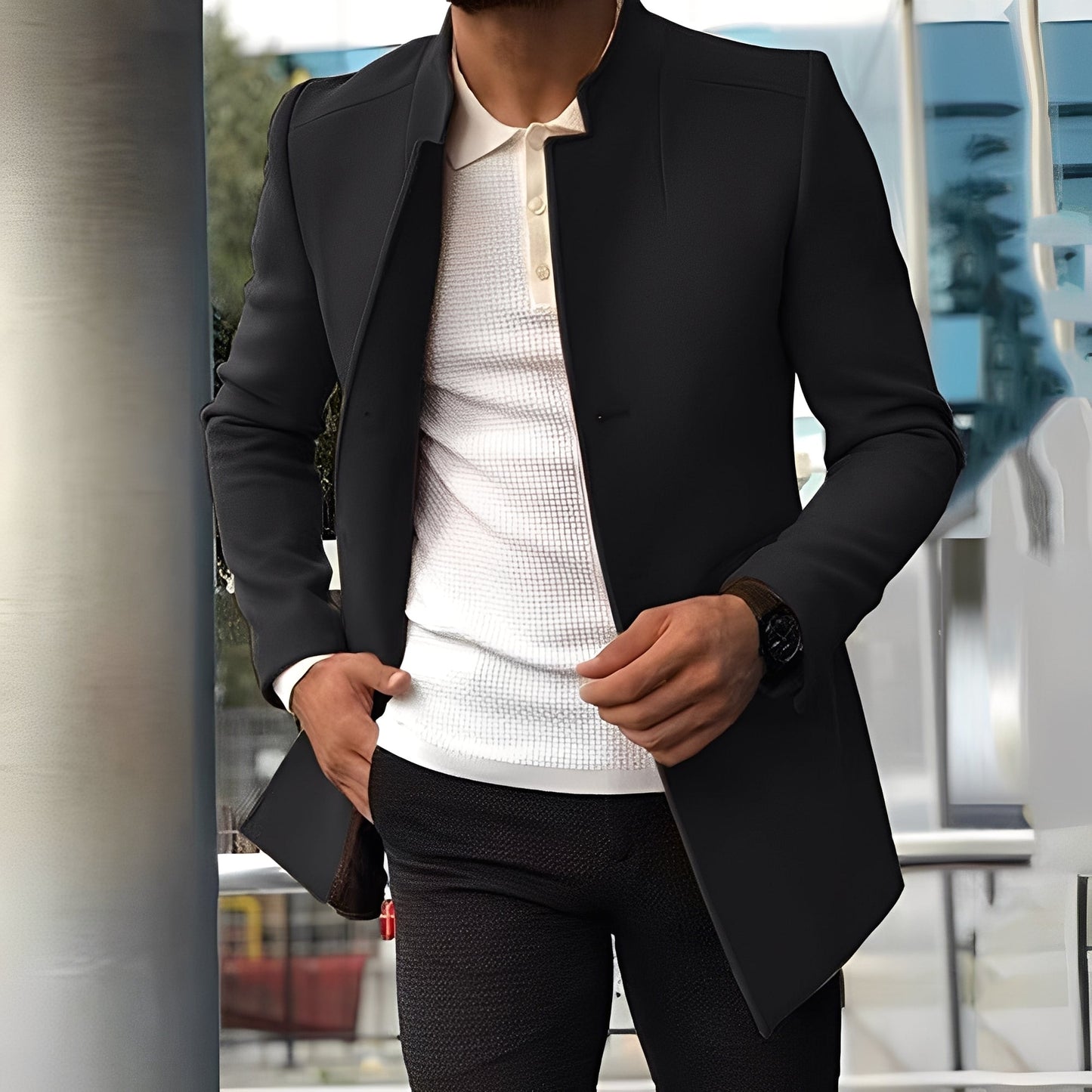 Joshua - Modische Slim-Fit-Jacke für Herren
