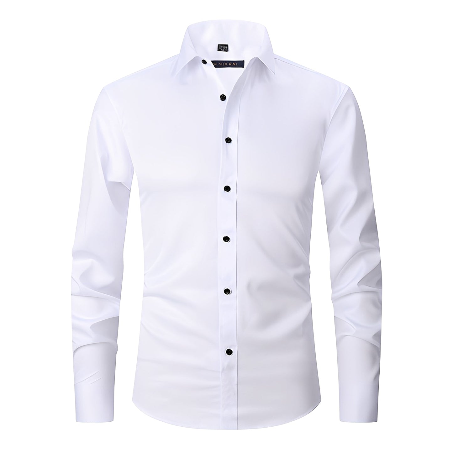 Elton - Enges Herren-Stretchshirt
