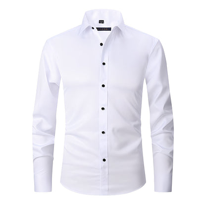 Elton - Enges Herren-Stretchshirt