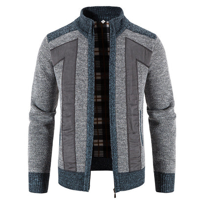 Domenic - Bequeme Herren-Fleecejacke mit Reißverschluss