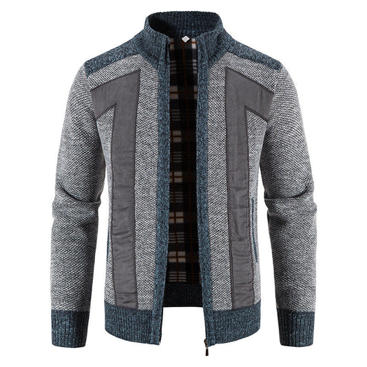 Domenic - Bequeme Herren-Fleecejacke mit Reißverschluss