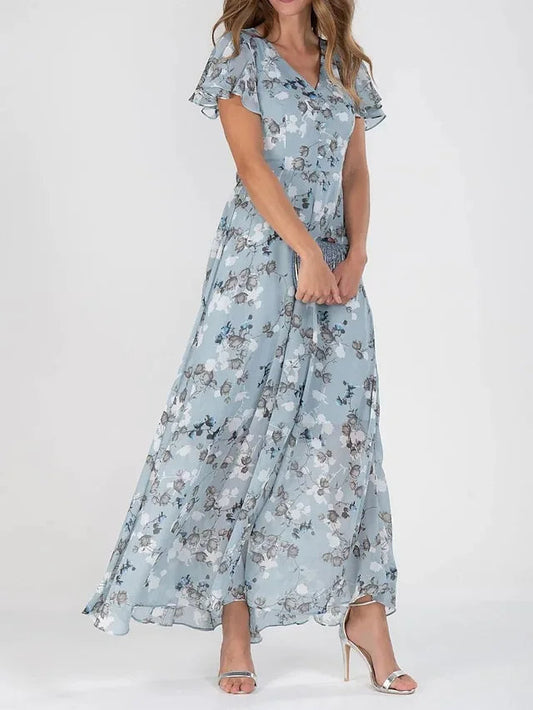 Lea – Elegantes Kleid in Midi-Länge für jeden Anlass