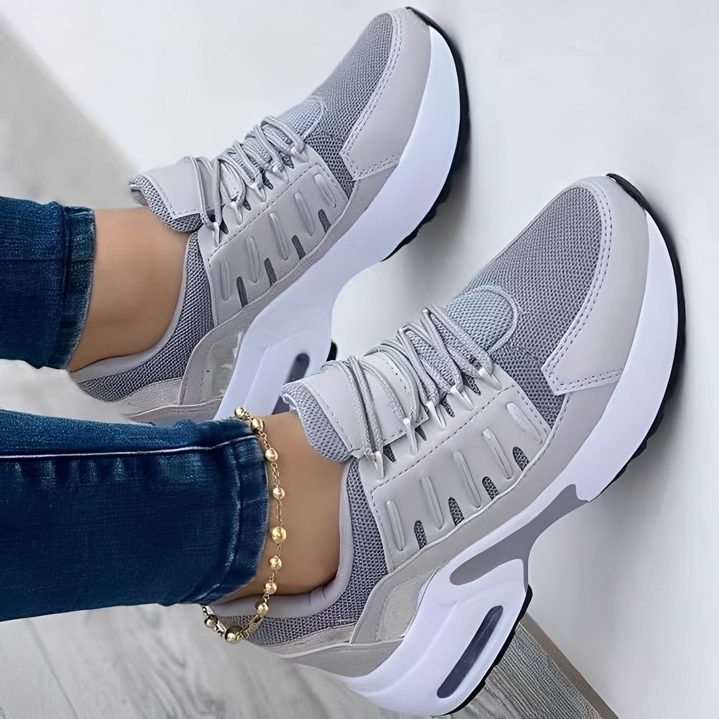 Evaline - Bequeme Damensneaker aus Mesh