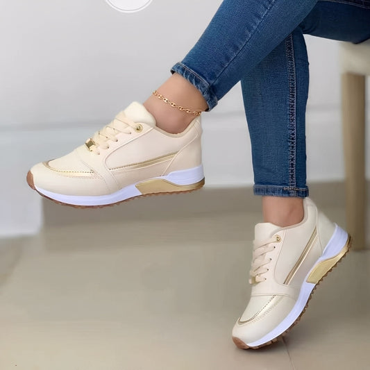 Xanthia - Moderne, flache Damen-Sneaker
