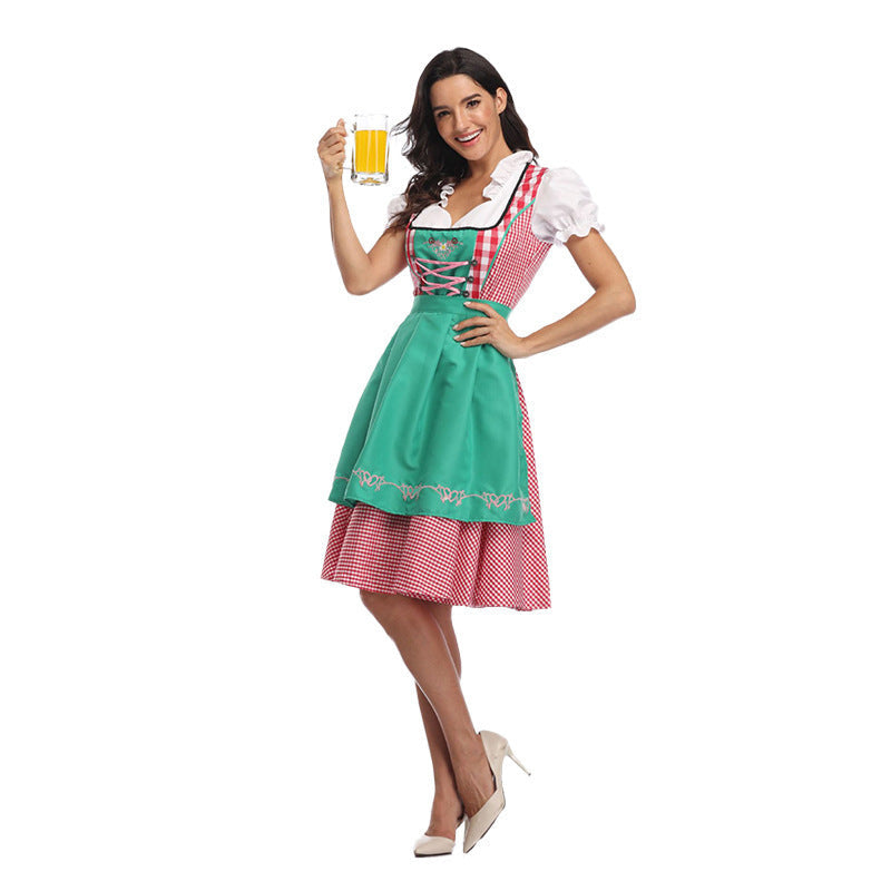 Josepha - Traditionelles Damen Midi Trachtenkleid fürs Oktoberfest
