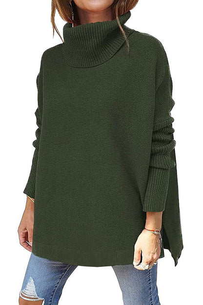 Macey - Damen-Wollpullover mit Rollkragen für mehr Wärme