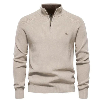Juan - Bequemer Baumwollstrickpullover