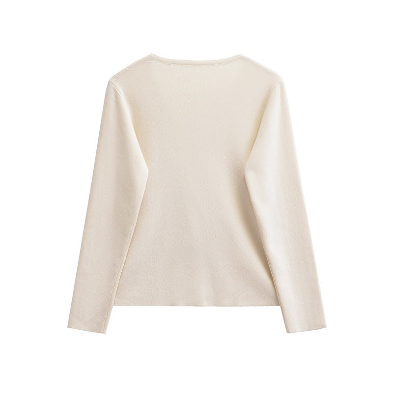Helena - Eleganter Damen-Cardigan mit unregelmäßigem Design