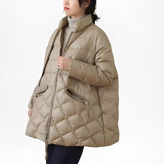 Emily - Komfortable Damenjacke mit Taschen und Reißverschluss