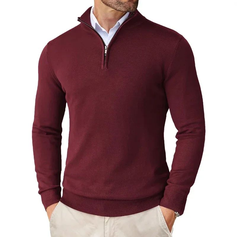 Bowen - Modischer Herrenpullover mit Reißverschluss