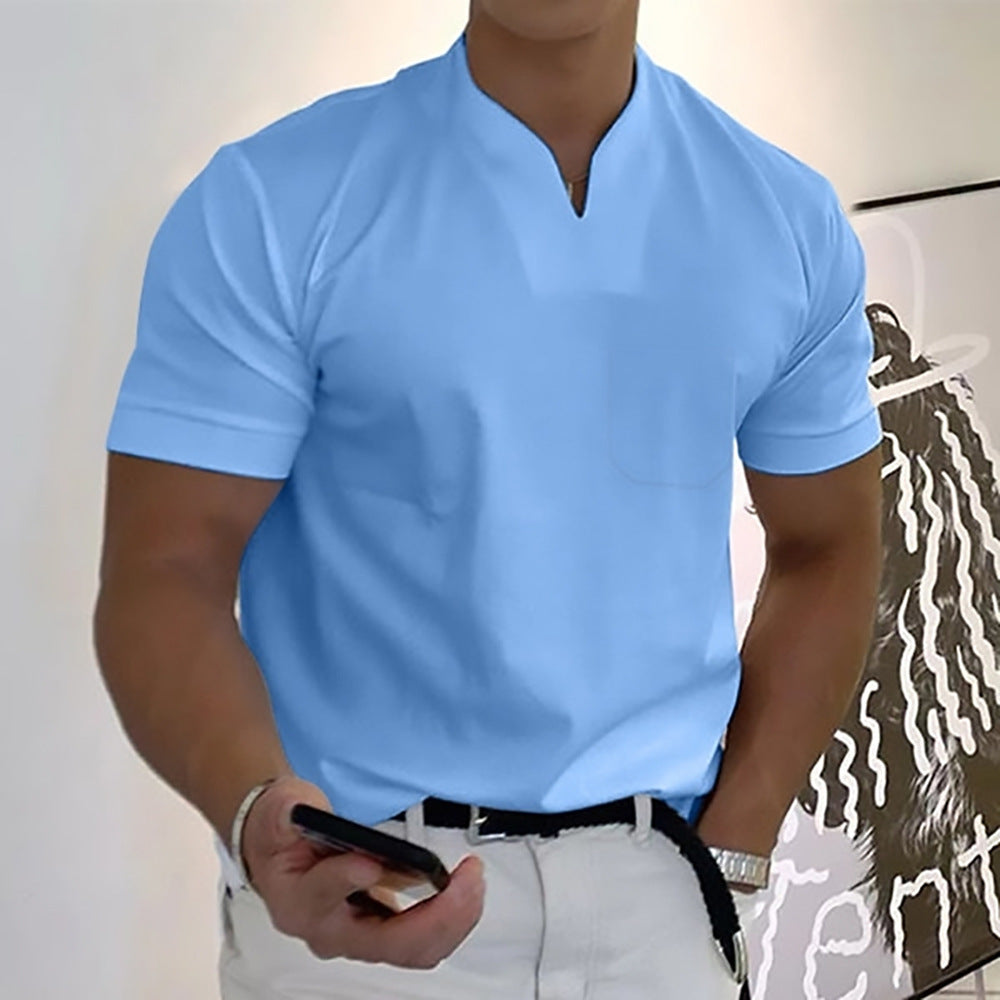Jason – Kurzarm-T-Shirt für Männer, geeignet für Sport und Beruf
