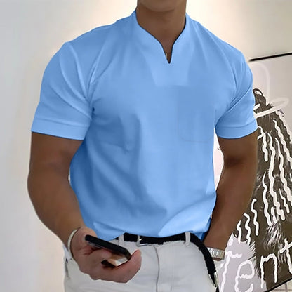 Jason – Kurzarm-T-Shirt für Männer, geeignet für Sport und Beruf