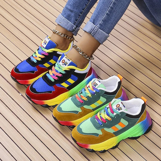 Erika – Orthopädische Schuhe Regenbogen