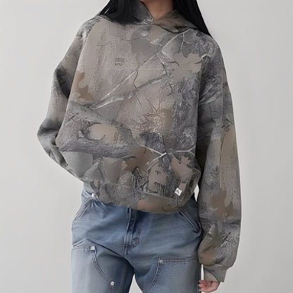 Anya - Gemütlicher Hoodie im Tarnmuster