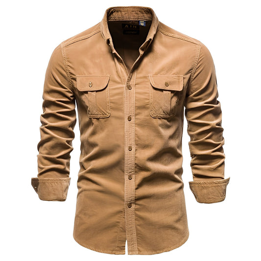 Colbert - Einfaches Langarmshirt für Männer