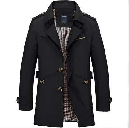Harry - Komfortable, mittelgroße Herren-Windjacke