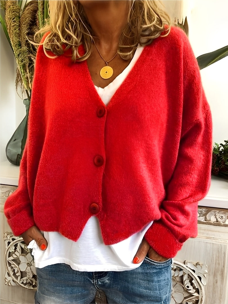 Deena - Kuscheliger, lässiger und wärmerer Damen-Cardigan