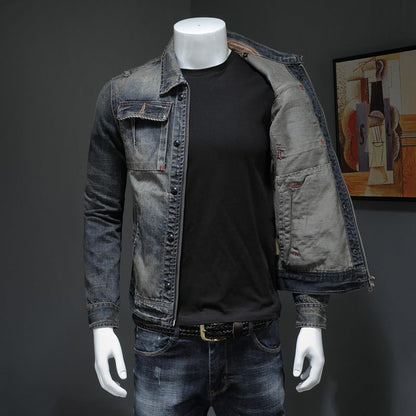 Lennon - Klassische, lässig geschnittene Herrenjeansjacke