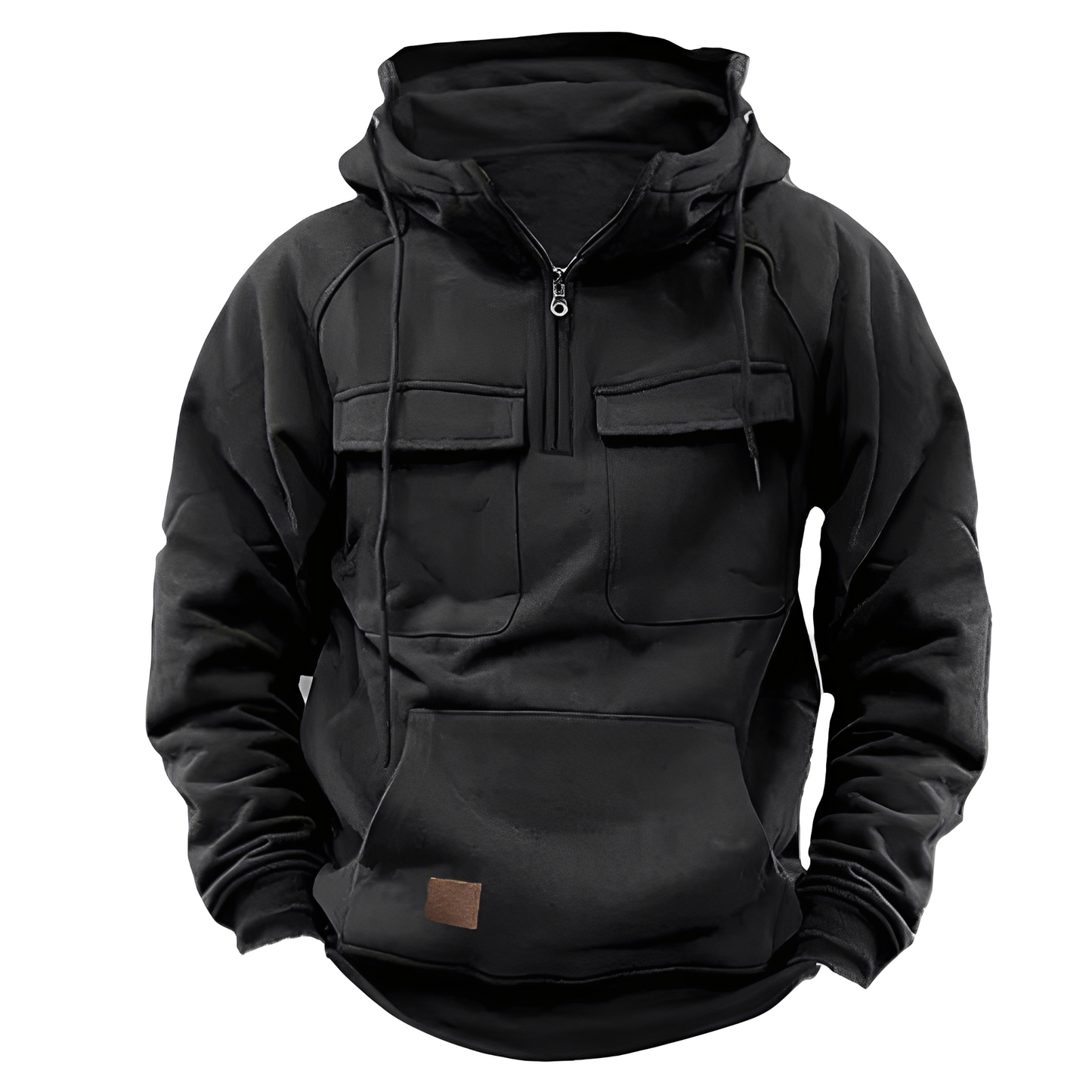 Malcom - Klassischer Herren-Hoodie mit vielen Taschen